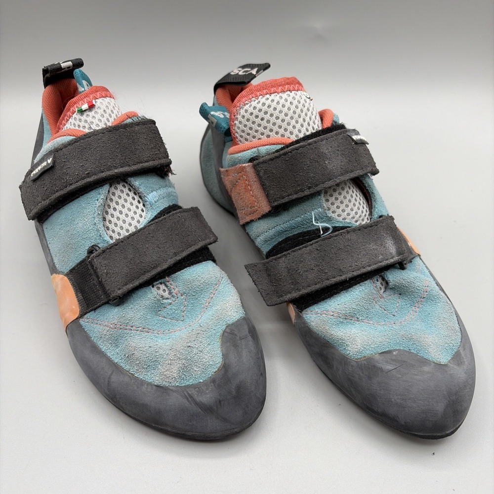 Scarpa Force V Rock Climbing Shoes Mens US 6.5 Womens 7.5 bouldering top rope